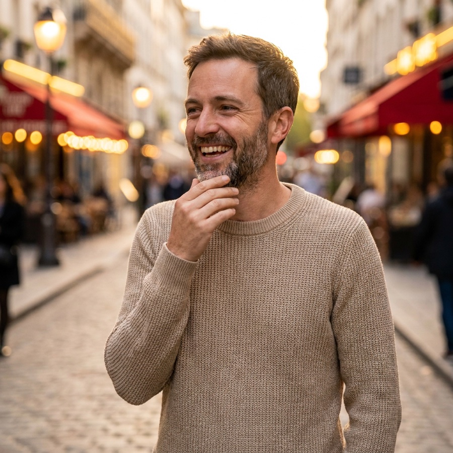 Avant transformation spationaute